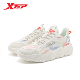 Xtep Undercurrent 2.0 รองเท้าผ้าใบ เสริมส้น ระบายอากาศ สไตล์สตรีท แฟชั่นเรโทร สําหรับผู้หญิง