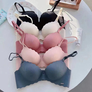 ชุดชั้นใน ไร้รอยต่อ ดันทรง ไร้สาย ชุดชั้นในสตรีหน้าอกเล็ก รวบรวม Bralette