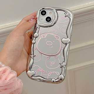 เคสโทรศัพท์มือถือ TPU แบบนิ่ม ชุบไฟฟ้า สําหรับ iphone 14 Pro Max 13 Pro Max 12 Pro Max