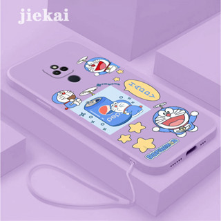 เคสโทรศัพท์มือถือ ซิลิโคน กันกระแทก ลายการ์ตูนโดราเอม่อน แมวน่ารัก สําหรับ MOTO E7 PLUS LENOVO K12 XT2081