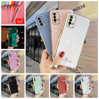 Straight Edge 90° Case For Redmi 9 9PRIME Redmi 9A 9C 10A Redmi 9T 10 10PRIME 10 2022 10C Redmi 7 Redmi 8 8A 8APRO Phone Case soft casing Coated cover