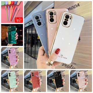 Straight Edge 90° Case For Xiaomi POCO M5 M4 PRO M2 C31 M3 PRO X3 GT POCO F3 F2 PRO Phone Case soft casing Coated cover