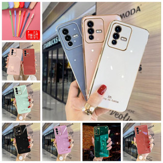 Straight Edge 90° Case For Vivo V17 V19 Y11 Y12i Y93 Y95 Y15S Y15A Y01 Y21 Y33S Y21S Y51 Y31 Y51A Y53S Y33 Y71 Y55S 2017 Phone Case soft casing Coated cover