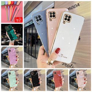 Straight Edge 90° Case For Samsung A32 4G M32 A33 5G Samsung A50 A50S A30S A51 4G Samsung A52 A52S A51 A71 A53 A71 Phone Case soft casing Coated cover