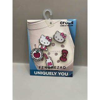 Crocs Jibbitz Metal KT Cat Set (ไม่รวมบอร์ดการ์ด) ที่ใส่รองเท้า