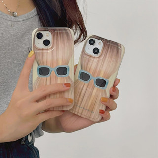 เคสโทรศัพท์มือถือ ลายแว่นตา สําหรับ iPhone 14 14 Pro max 13 Pro max