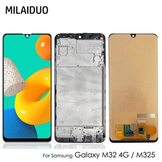 Amoled TFT M32 อะไหล่หน้าจอสัมผัส LCD แบบเปลี่ยน สําหรับ Samsung Galaxy M32 4G M325 M325F M325F DS