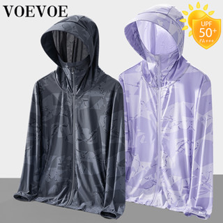 Voevoe เสื้อแจ็กเก็ตกีฬา กันแดด ลายพราง น้ําหนักเบา ยืดหยุ่น สําหรับคู่รัก