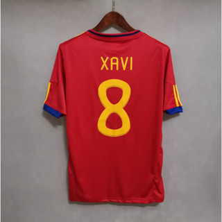 เสื้อยืด พิมพ์ลาย Spain A.INIESTA RAMOS TORRES ปี 2010 แบบกําหนดเอง