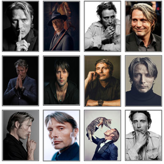 โปสเตอร์ Mads Mikkelsen ขนาด A3