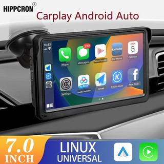 Car Kereta Radio Stereo Carplay Monitor Wireless Plug and Play 12V 24V Truck Lorry Android Auto Touch Screen Bluetooth FM