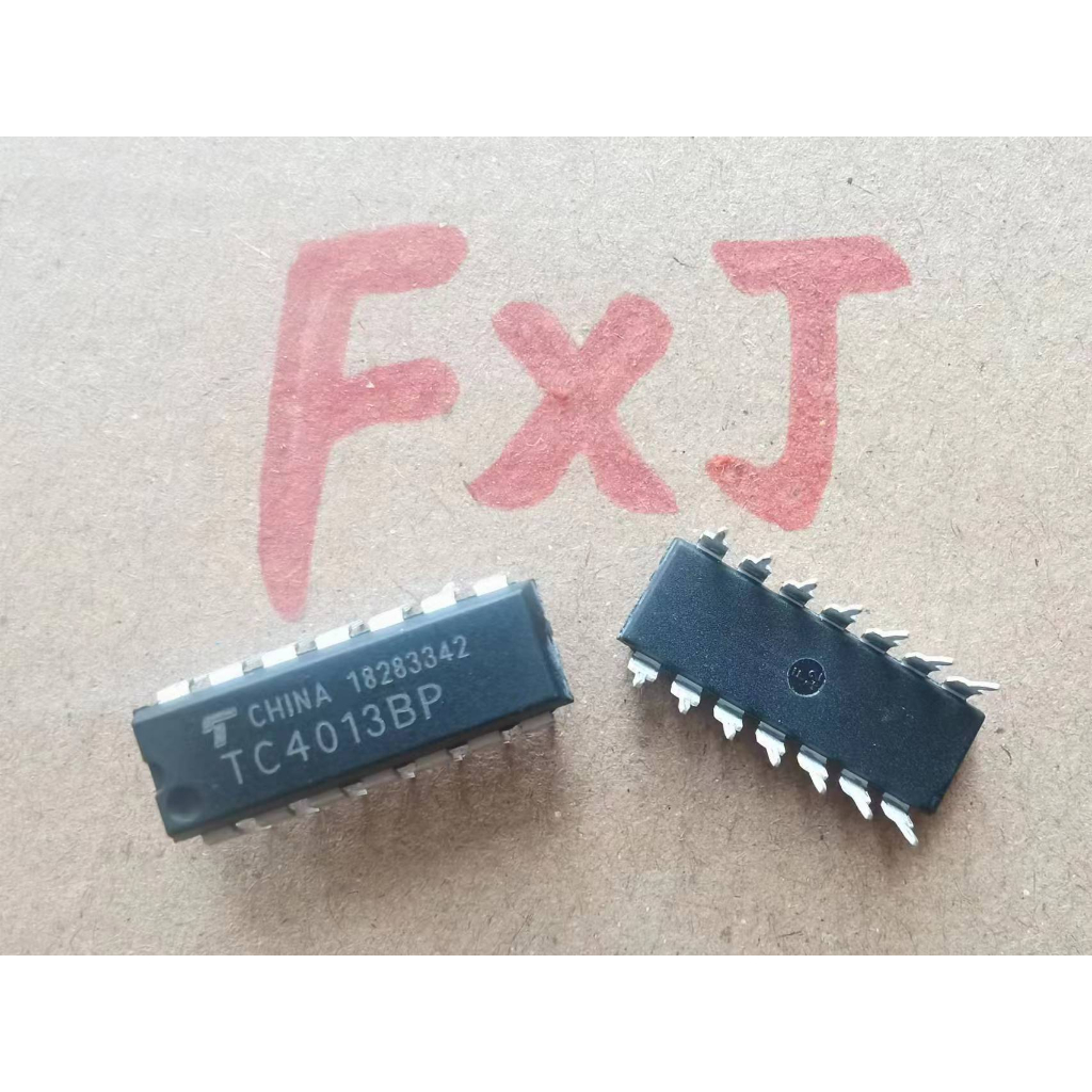 ชิปลอจิกทริกเกอร์ Tc4013bp TC4013B TC4013 DIP-14