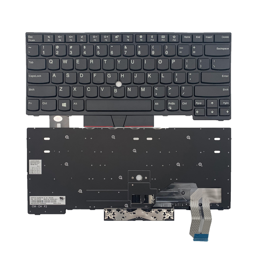 สําหรับ Lenovo ThinkPad E480 E485 L480 T480S L380 E490 E495 L490 R480 R490 T490 S2 01YP400 01YP440 แ