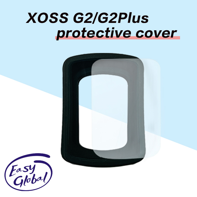 Xoss G2 G + 2 จักรยาน คอมพิวเตอร์ ซิลิโคน ครอบคลุม GPS มาตรวัดความเร็ว ทั่วไป ปลอกป้องกัน นาฬิกาจับเ