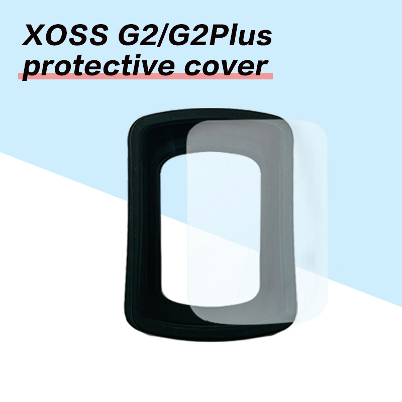XOSS  G2 G + 2 จักรยาน คอมพิวเตอร์ ซิลิโคน ครอบคลุม GPS มาตรวัดความเร็ว ทั่วไป ปลอกป้องกัน นาฬิกาจับเวลา ซิลิโคน เคส