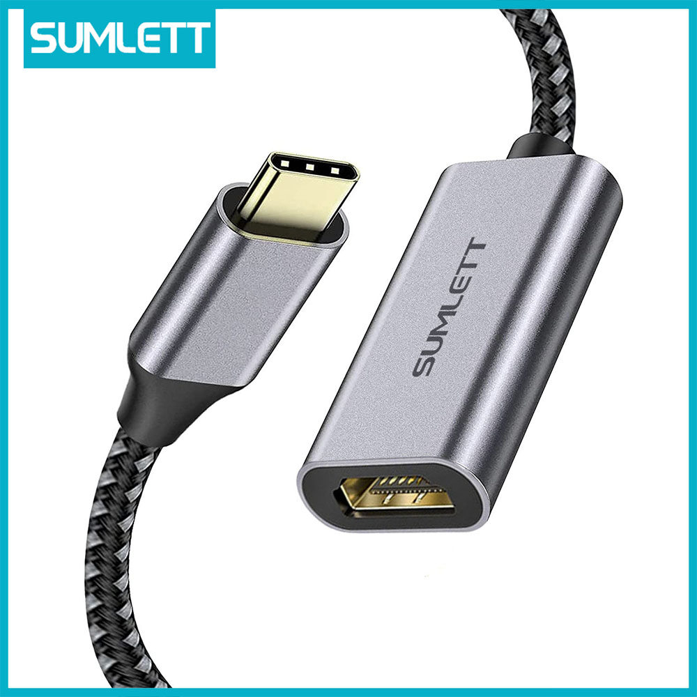 Sumlett Type C To HDMI Thunderbolt 3 Adapter, USB Type C Toสายเอชดีเอ็มไอรองรับUSB 3.1 1080P 4K UHD