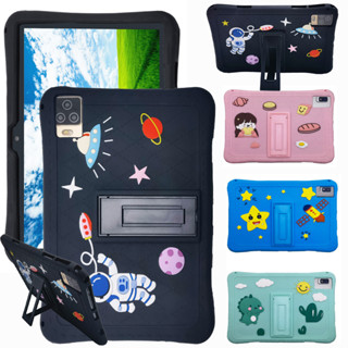 BANOSS N70 10.1 Inch Case Cartoon Shockproof Soft Silicone Protective Case Stand Cover