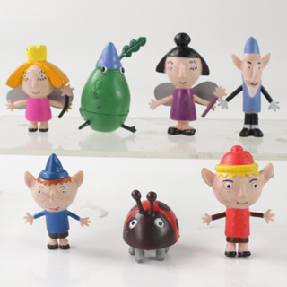 โมเดลรถยนต์ รูปปราสาท Ben and Hollys Little Kingdom Beetles Elf Rocket Fairy Gardon Q Version ของเล่นสําหรับเด็ก 1 ชิ้น