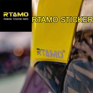 RTAMO สติ๊กเกอร์โลโก้ (ชิ้นแข็ง)