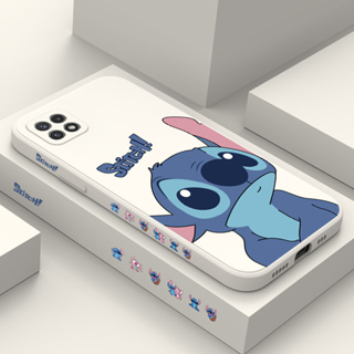 เคสโทรศัพท์มือถือ ซิลิโคนนุ่ม TPU ผิวด้าน ลายมอนสเตอร์ Stitch น่ารัก สําหรับ Samsung Galaxy M12 M32 M52 M23 5G A02 A03 Core A02s A03s