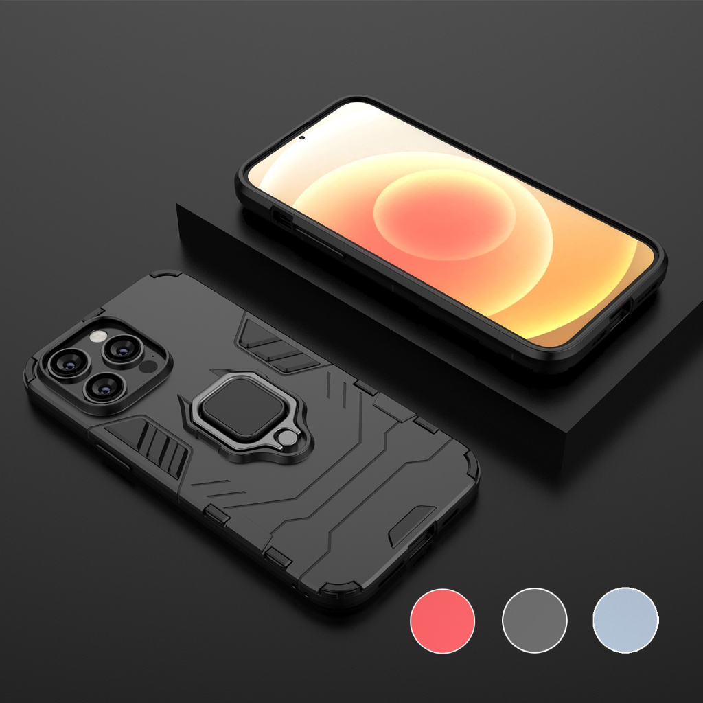 เคสไอโฟน Case for iPhone 5 5s 6 6s 7 8 SE 2 3 4 2020 2022 SE2 SE3 X XR XS 11 15 Pro Max 16 14 Plus 12 13 Mini โลหะแหวนนิ้วฝาหลังขาตั้งแม่เหล็กผู้ถือ Metal Finger Ring Cover Back Shell Magnetic Stand Holder Bracket เคสซิลิโคน ซองมือถือ เคสและซองมือถื