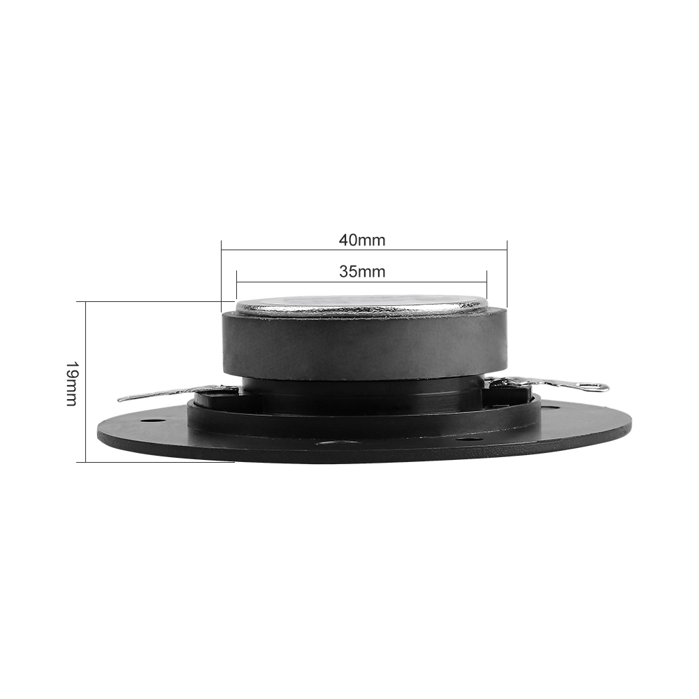 Aiyima ลําโพงทวีตเตอร์ 8 โอห์ม 10W 3 นิ้ว แบบพกพา 2 ชิ้น