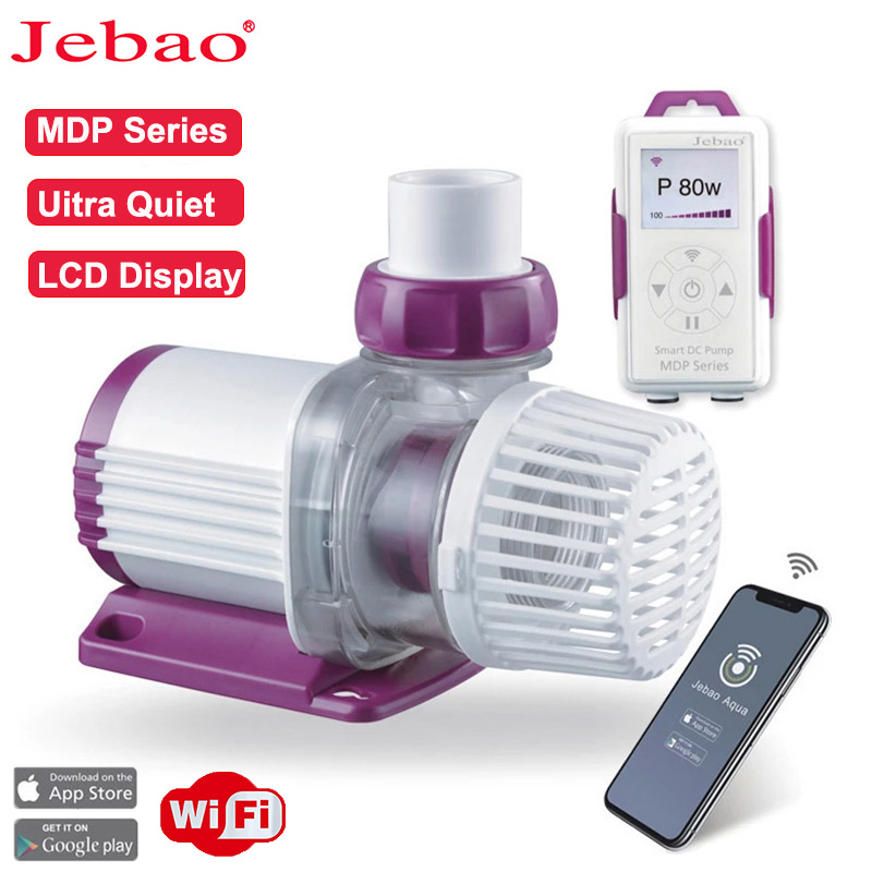 Jebao ปั๊มน้ําอัจฉริยะ หน้าจอ LCD พร้อมตัวควบคุม WiFi MDP5000 สําหรับตู้ปลา พิพิธภัณฑ์สัตว์น้ํา