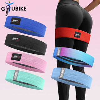 Gtubike Booty Band วงสะโพกวงกลมวงต้านทานการออกกําลังกายผู้หญิงผู้ชายสําหรับการออกกําลังกายขาต้นขากลูเต้ก้นหมอบวงการออกแบบกันลื่น