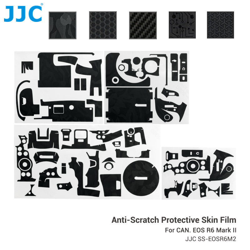JJC SS-EOSR6M2 กล้องป้องกันรอยขีดข่วนฟิล์มผิวป้องกันสำหรับ Canon EOS R6 Mark II, 3M สติกเกอร์ตกแต่งป้องกันการลื่นที่ปราศจากสารตกค้างสำหรับกล้อง Canon EOS R6M2 ราคา ถูกที่สุด ดีลบีเคเค แกลเลอรีภาพที่ 4