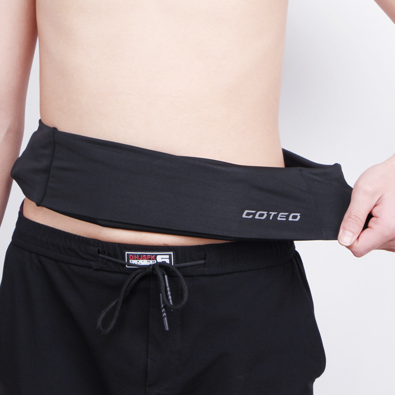 กระเป๋าคาดเอว แบบพับได้ จุของได้เยอะ ขนาดใหญ่ จุของได้เยอะ เหมาะกับการวิ่งเล่นกีฬากลางแจ้ง KK074