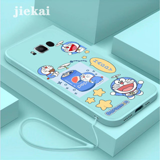 เคส Samsung S8 PLUS S8 เคสโทรศัพท์ ซิลิโคน กันกระแทก การ์ตูนน่ารัก โคล่าทิงเกอร์เบล แมว โดราเอมอน