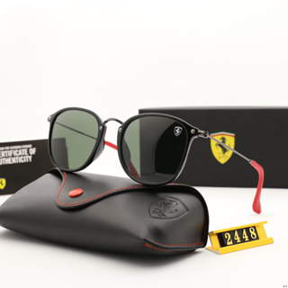 แว่นตากันแดด Ferrari สไตล์วินเทจ คลาสสิก แบรนด์ดัง Gafas Oculos Gafas uv400 สําหรับผู้ชาย และผู้หญิง