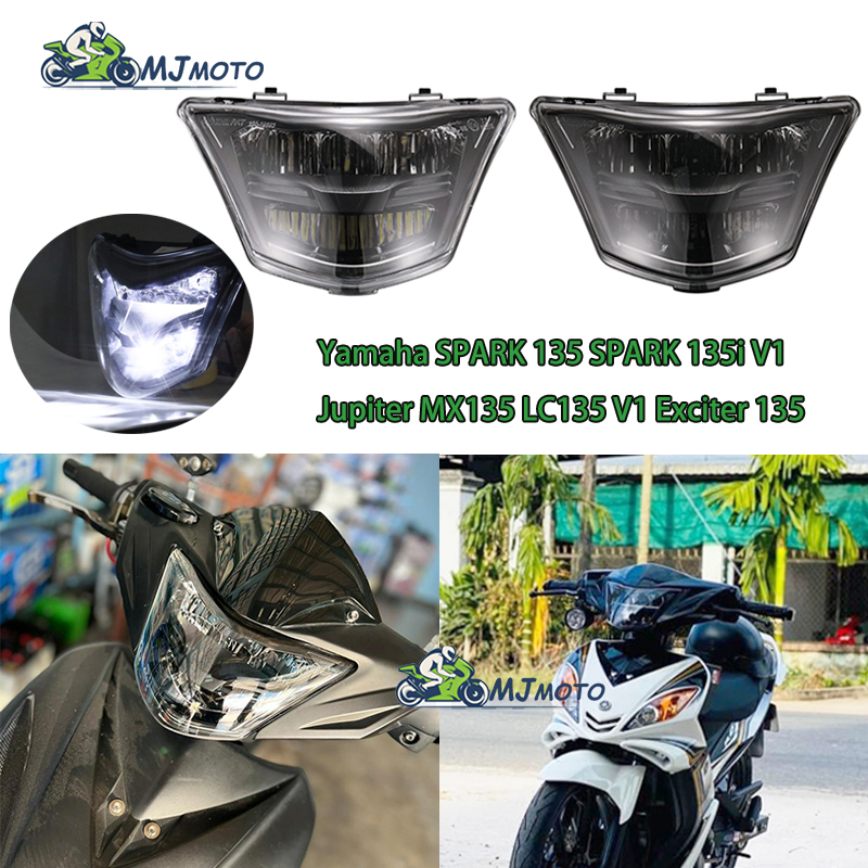 ไฟหน้า Led LC135 135GP V1 Exciter 135 2005 2006 2007 2008 2009 2010 SPARK 135i Jupiter MX135