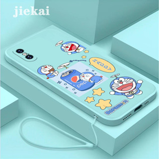 เคส iPhone X XS XR XS MAX เคสโทรศัพท์ ซิลิโคน กันกระแทก การ์ตูนน่ารัก Cola Tinkerbell Cat Doraemon