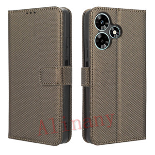 Infinix Hot 30 Play เคส PU Leather Case เคสโทรศัพท์ Stand Wallet Infinix Hot30 Play เคสมือถือ Cover