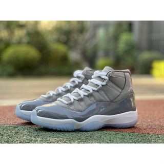 พร้อมส่ง รองเท้าผ้าใบ รองเท้าบาสเก็ตบอล Air Jordan 11 Retro High Cool Grey AJ11 CT8012-005