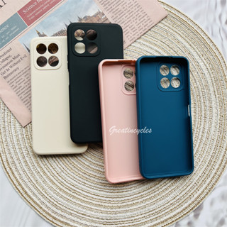 เคสโทรศัพท์มือถือ ซิลิโคนนิ่ม เนื้อแมตต์ สีแคนดี้ สําหรับ Huawei Honor X8A 5G