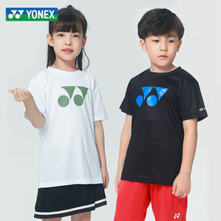 Yonex เสื้อกีฬาแบดมินตัน แขนสั้น แบบแห้งเร็ว สําหรับเด็กผู้ชาย และเด็กผู้หญิง 315031