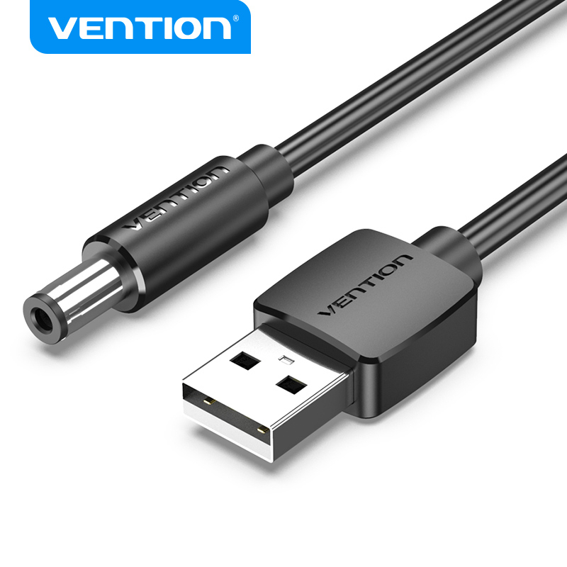 VENTION สายชาร์จ Usb To Dc 5.5มม. สําหรับพัดลมระบายความร้อน/พัดลมขนาดเล็ก/โคมไฟตั้งโต๊ะ 28 Awg CEY - รูปที่ 7
