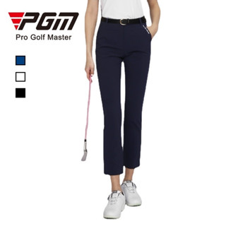 Pgm Golf XS ถึง XL ขนาด ผู้หญิง กลาง เอว ครอป กางเกงบุหรี่ พร้อมกันน้ํา นุ่มสบาย ผ้า เหมาะสําหรับฤดูร้อน กลางแจ้ง กีฬา KUZ149