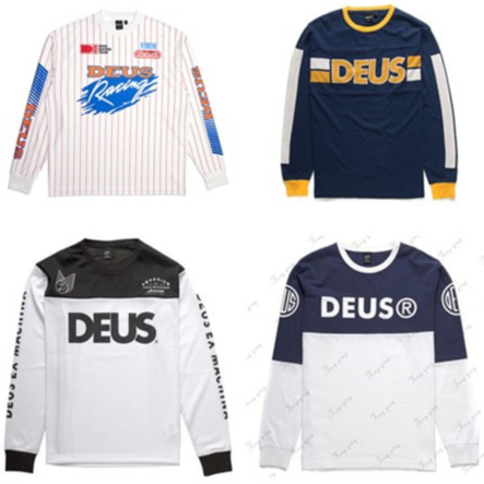 DEUS เสื้อยืดขี่มอเตอร์ไซค์และจักรยาน ระบายอากาศ แห้งเร็ว เดินป่า