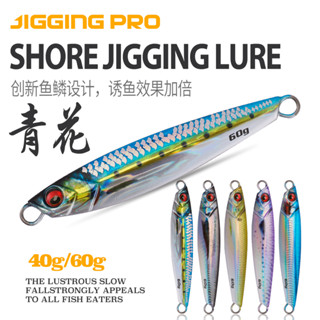 Jigging pro เหยื่อตกปลาโลหะ 3D 40 กรัม 60 กรัม 80 กรัม สําหรับตกปลาน้ําเค็ม