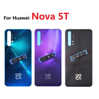 ฝาครอบเลนส์กล้อง ด้านหลัง แบบเปลี่ยน สําหรับ Huawei Nova 5T