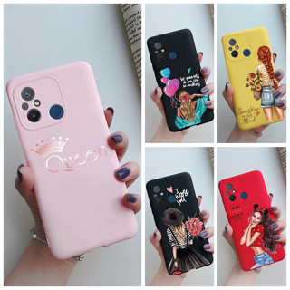 เคสโทรศัพท์มือถือ ซิลิโคนนิ่ม กันรอยกล้อง ลายเด็กผู้หญิง แฟชั่น สําหรับ Redmi 12C Redmi 12C Redmi12C