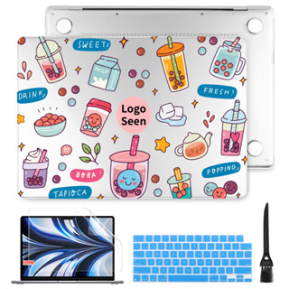 เคสใส แบบแข็ง สําหรับ MacBook Pro13 14 16 Air M2 M1 Chip A2681 A2779 A2338 A2337 Air11 12 13 A1466 A2179 A1932 Touch Bar A1706 A2159 A1989 A2251 A2289 A1708 A1707 A2141