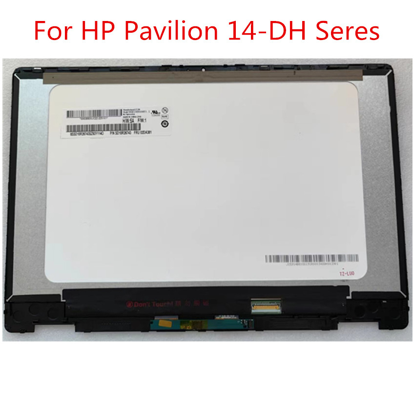 เปลี่ยนชุด LCD สําหรับ HP Pavilion x360 14M-DH0003DX 14-DH0008CA 14-DH TPN-W139 14.0 นิ้ว FHD LCD to