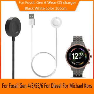 อะแดปเตอร์สายชาร์จ USB สําหรับสมาร์ทวอทช์ Fossil Gen 6 5E 4 Explorist Venture Sloan 5 Lte the Carlyle Julianna HR Sport