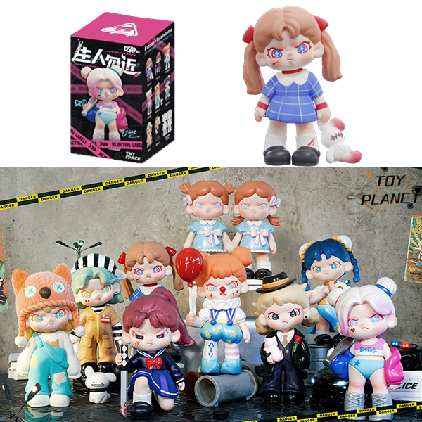 Dora Keep Away From Strangers Series น่ารัก Kawaii ฟิกเกอร์แอกชันลึกลับ ของขวัญคริสต์มาส ของเล่นเด็ก