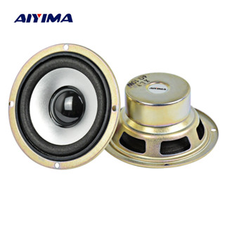 Aiyima ลําโพงทวีตเตอร์สเตอริโอ 4 โอห์ม 10W 3 นิ้ว DIY สําหรับโฮมเธียเตอร์ รถยนต์ 2 ชิ้น