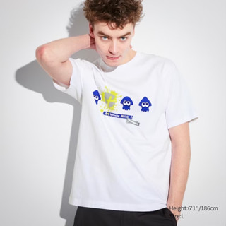 Uniqlo เสื้อยืดแขนสั้น ลายการ์ตูน Splatoon 3 UT